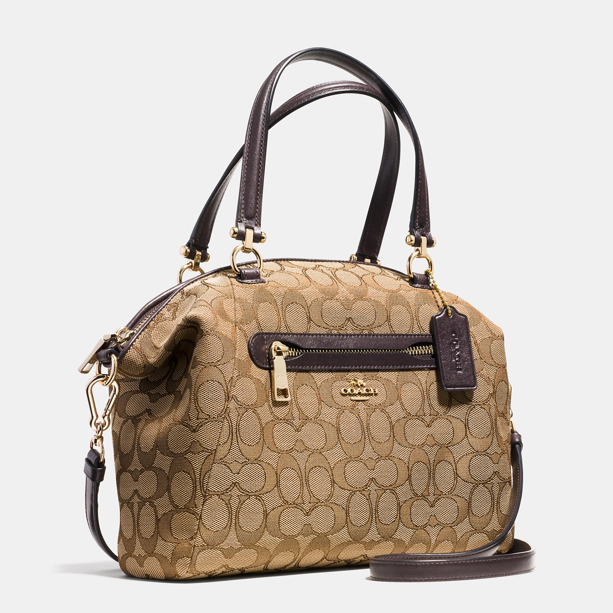 Coach Prairie Satchel In Signature Canvas | Women